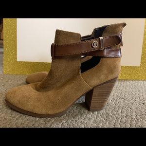 Guess Side Cutout Booties